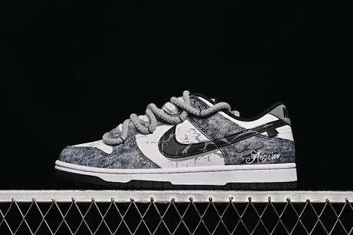 All categories Nk SB Dunk Series Nk SB Dunk Low High-end customized low-top sneakers Nike SB Dunk Low Panda Prank-Sliding Track Straps Low-top casual sneakers DD1391-100